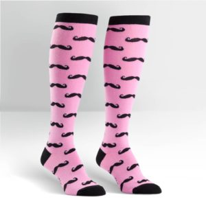 pink mustache