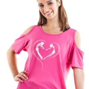 open shoulder, skazz, Pink